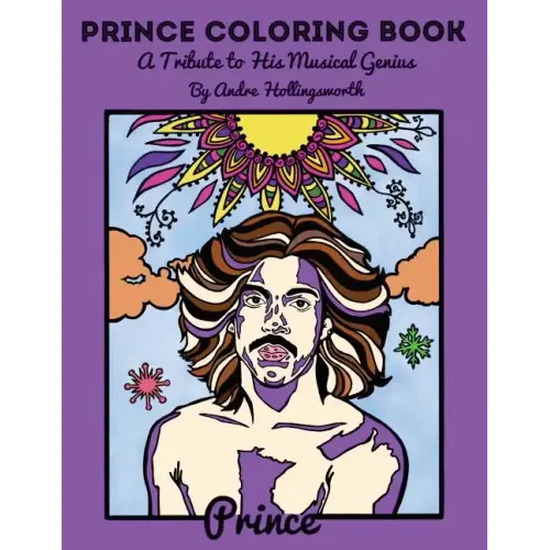 Prince Coloring Book: A Tribute to His Musical Genius