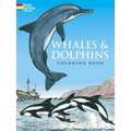 Whales and Dolphins Coloring Book