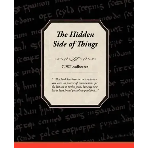 The Hidden Side of Things
