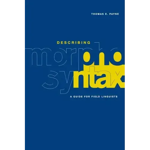 Describing Morphosyntax