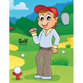 Golf Coloring Book 1