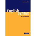 English Syntax: An Introduction