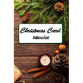 Christmas Card Address List: A custom tracker and address list for you holiday cards
