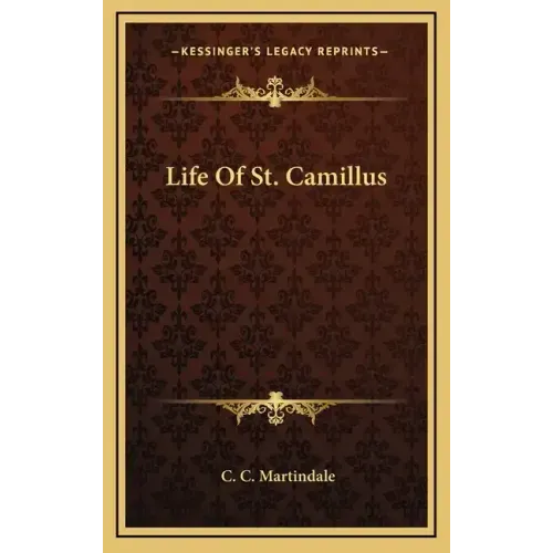 Life of St. Camillus