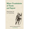 Minor Vocabularies of Tutelo and Saponi