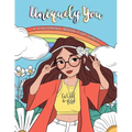 Uniquely You Coloring Book for Girls: Empowering & Relaxing Color Book For Tweens. Cool Character Girls with Unique Fashion Style, Personalities & Hob