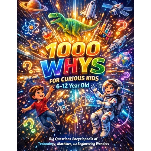 1000 Whys for Curious Kids 6-12 Year Old: Big Questions Encyclopedia of Technology, Machines, and Engineering Wonders