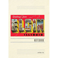 Vintage Lined Notebook Greetings from Elgin, Illinois