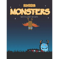 Drawing Monsters with Grid Shape: How to Drawing Funny Monsters For kids age 5 up, 97 pages, size 8.5"x11" Learn to Draw Cute Monster for Kids With Gr