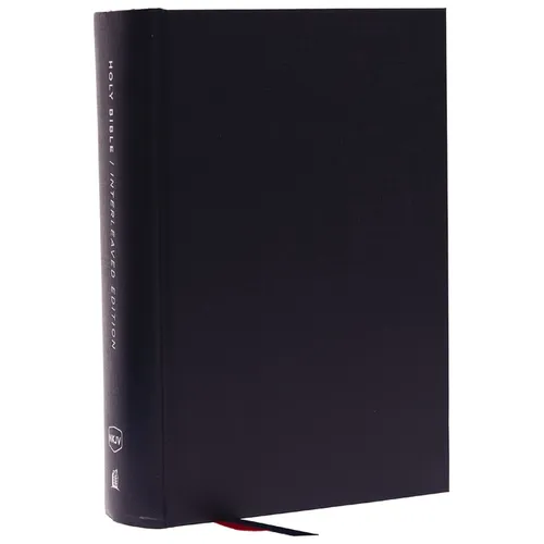 Nkjv, Interleaved Bible, Journal Edition, Hardcover, Blue, Red Letter, Comfort Print: The Ultimate Bible Journaling Experience