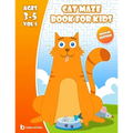 Cat maze book for kids 3-5: Maze book for preschoolers - 100 Amazing mazes book - Extreme edition VOL 5 Book of mazes for 5 year old