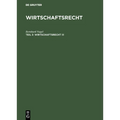 Wirtschaftsrecht III