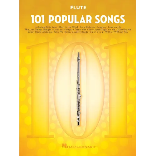 101 Popular Songs for Flute