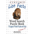 Circle It, Lion Facts, Word Search, Puzzle Book
