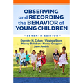 Observing and Recording the Behavior of Young Children