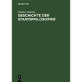 Geschichte Der Staatsphilosophie