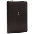 NKJV Compact Paragraph-Style Bible W/ 43,000 Cross References, Black Leathersoft with Zipper, Red Letter, Comfort Print: Holy Bible, New King James Ve