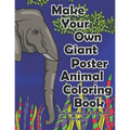 Make Your Own Giant Poster Animal Coloring Book Chameleon, Elephant and Giraffe