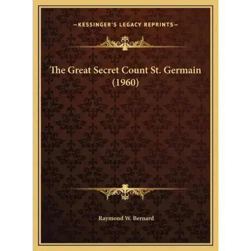 The Great Secret Count St. Germain (1960)