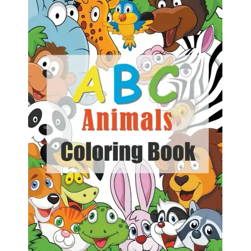 ABC Animals: Kids Coloring Book