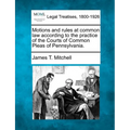 Motions and Rules at Common Law According to the Practice of the Courts of Common Pleas of Pennsylvania.