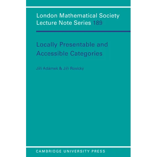 Locally Presentable and Accessible Categories
