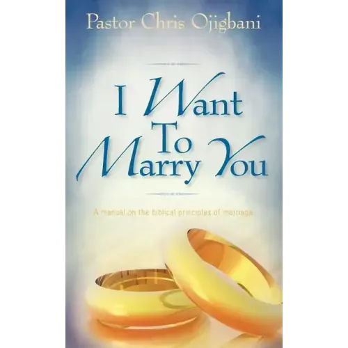 I Want To Marry You