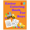 Easter Coloring Book For Boys