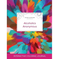 Adult Coloring Journal: Alcoholics Anonymous (Butterfly Illustrations, Color Burst)