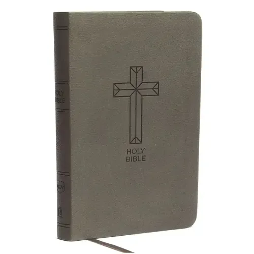 NKJV, Value Thinline Bible, Compact, Imitation Leather, Black, Red Letter Edition