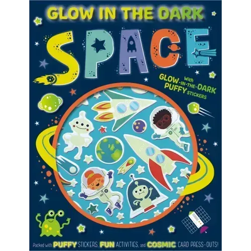 Glow in the Dark Space Activity Book