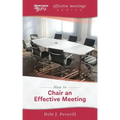 How to Chair an Effective Meeting