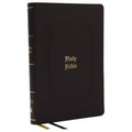 KJV Holy Bible: Giant Print Thinline Bible, Black Leathersoft, Red Letter, Comfort Print (Thumb Indexed): King James Version (Vintage Series)