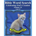 Bible Word Search Celebrating God's Creation Volume 16: Luke #5 Extra Large Print