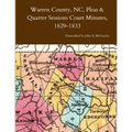 Warren County, NC, Pleas & Quarter Sessions Court Minutes, 1829-1833