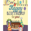 Happy Birthday to You!: Enjoy Relaxation with a Coloring Book in Celebration of Your Special Day