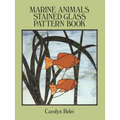 Marine Animals Stained Glass Pattern Book