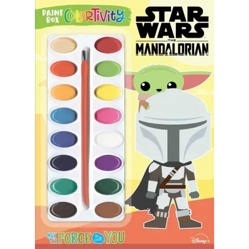 Star Wars the Mandalorian: May the Force Be with You: Paint Box Colortivity