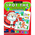 Christmas Spot The Difference Game Book for kids: Puzzles Activity Book for Boy, Girls, Kids Ages 2-4,3-5,4-8