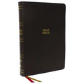 NKJV Holy Bible, Super Giant Print Reference Bible, Brown Bonded Leather, 43,000 Cross References, Red Letter, Thumb Indexed, Comfort Print: New King
