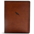 CSB Legacy Notetaking Bible, Tan Leathertouch