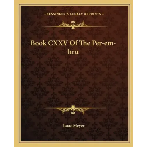 Book CXXV of the Per-Em-Hru