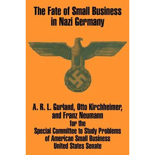 The Fate of Small Business in Nazi Germany