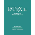 LaTeX 2e: An Unofficial Reference Manual