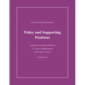 United States Government Policy and Supporting Positions (Plum Book) 2020