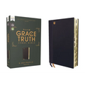 Nasb, the Grace and Truth Study Bible (Trustworthy and Practical Insights), Leathersoft, Navy, Red Letter, 1995 Text, Thumb Indexed, Comfort Print
