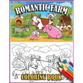 Romantic Farm Coloring Book: 30 Big, Simple and Fun Designs Farm Vehicles Farm Animals And More Cow, Horse, Chicken, Pig, and Many More!