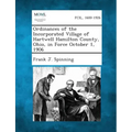 Ordinances of the Incorporated Village of Hartwell Hamilton County, Ohio, in Force October 1, 1906