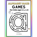 Alphabet Maze Games for Kids Age 2-4, 4-8