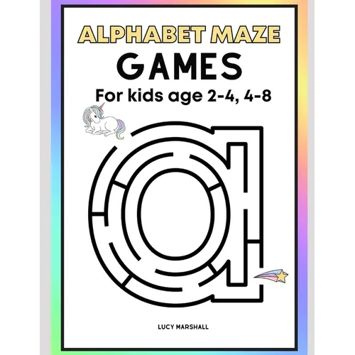 Alphabet Maze Games for Kids Age 2-4, 4-8